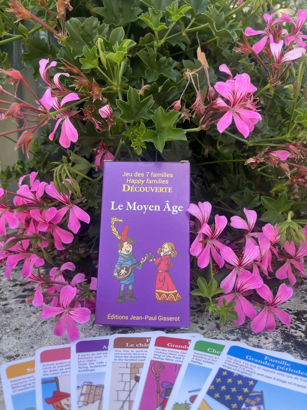 Jeu de carte des 7 familles - Médiéval