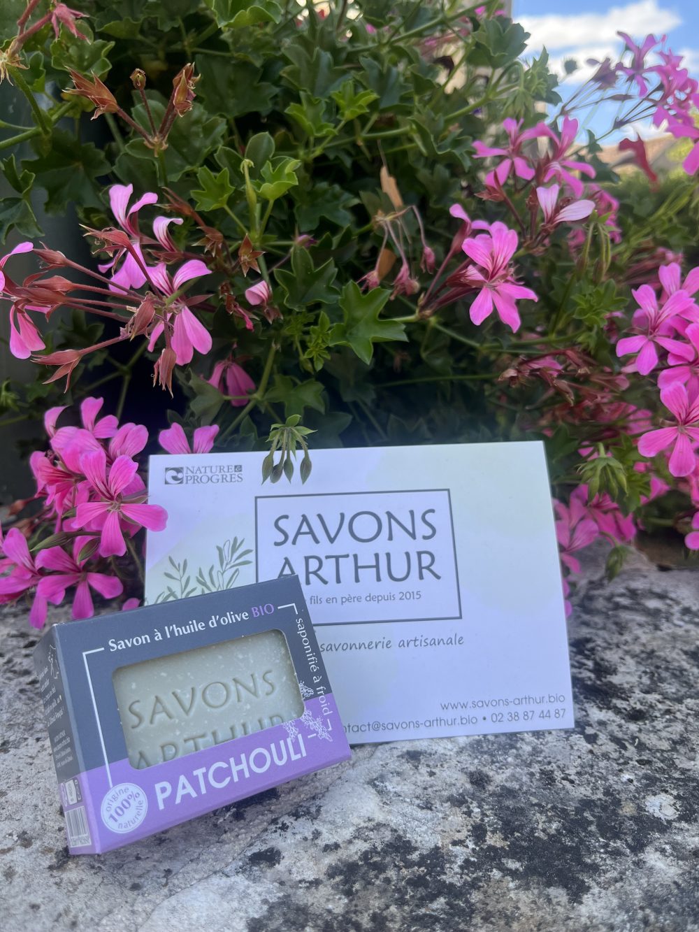 Savon artisanal patchouli