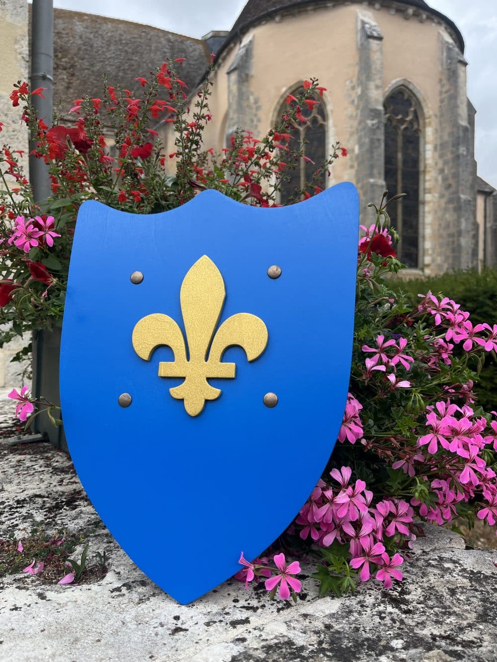 Bouclier Fleur de Lys