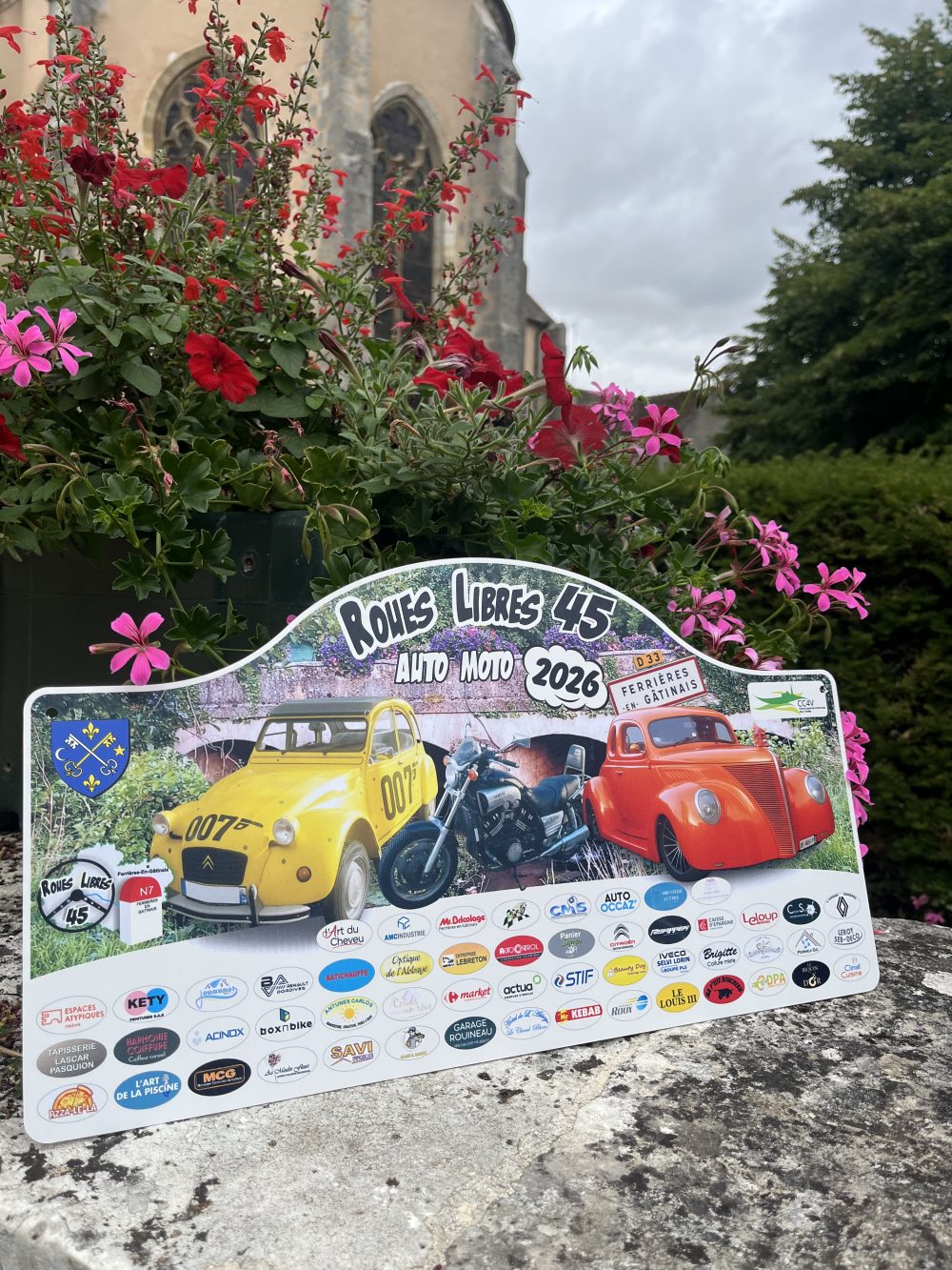 Plaque "Roues Libres 45"